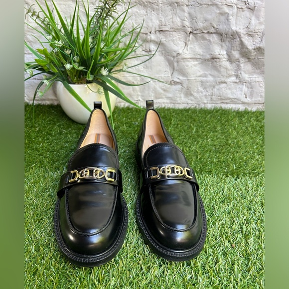 Sam Edelman christy black patent Leather loafers Size 9.5 womens gently us… - Picture 8 of 16